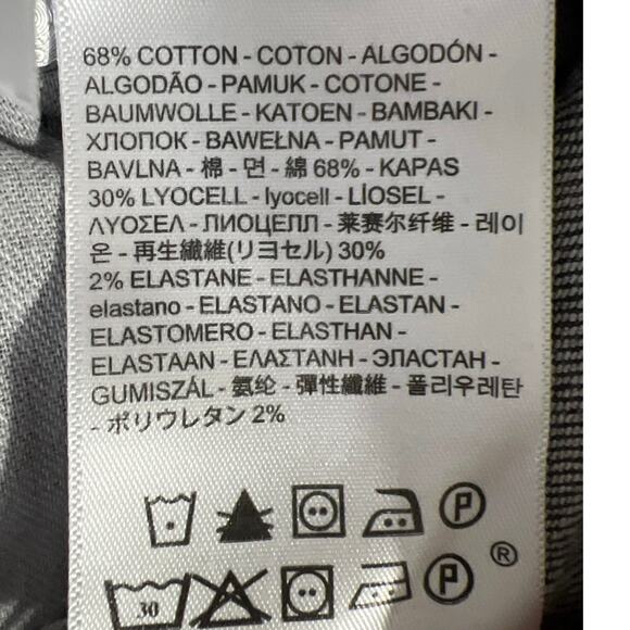 Levi's 511 Men's Black Washed Mid Rise Stretch Straight Ankle Denim Jeans 32x30 - Picture 3 of 3